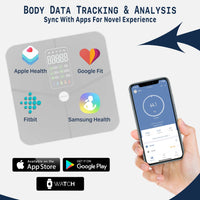 IRRESISTIA Body Fat Scale with Bluetooth and Smartphone Mobile App BTVA28i